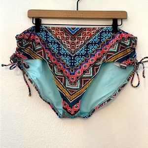 NWT - Time and Tru Bikini Mid-rise Bottom Size 2XL (20W-22W)